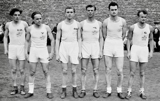 Ekipa KK Partizan iz 1946